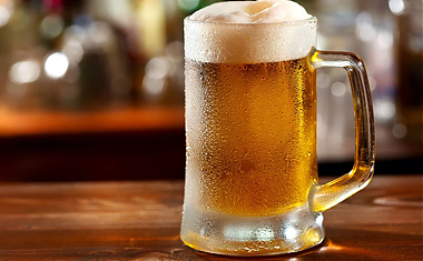 サントリービールジョッキ生(中)